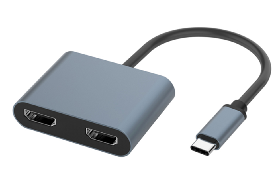 2 in 1 USB-C HUB
