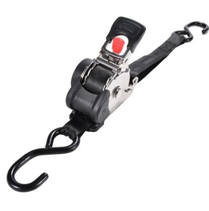 1inch X 10ft 304L Stainless Steel Automatic Retractable Ratchet Strap