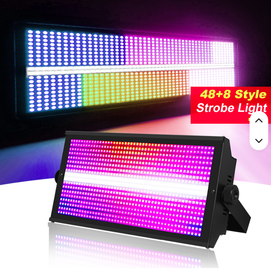 SHTX Light Bar Factory Price High Quality 48+8 Segment Stage Strobe Light Club Disco Wholesale for Stage Lights Colorful Wedding