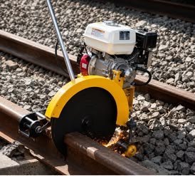 Abrasive Rail Cutting machine
